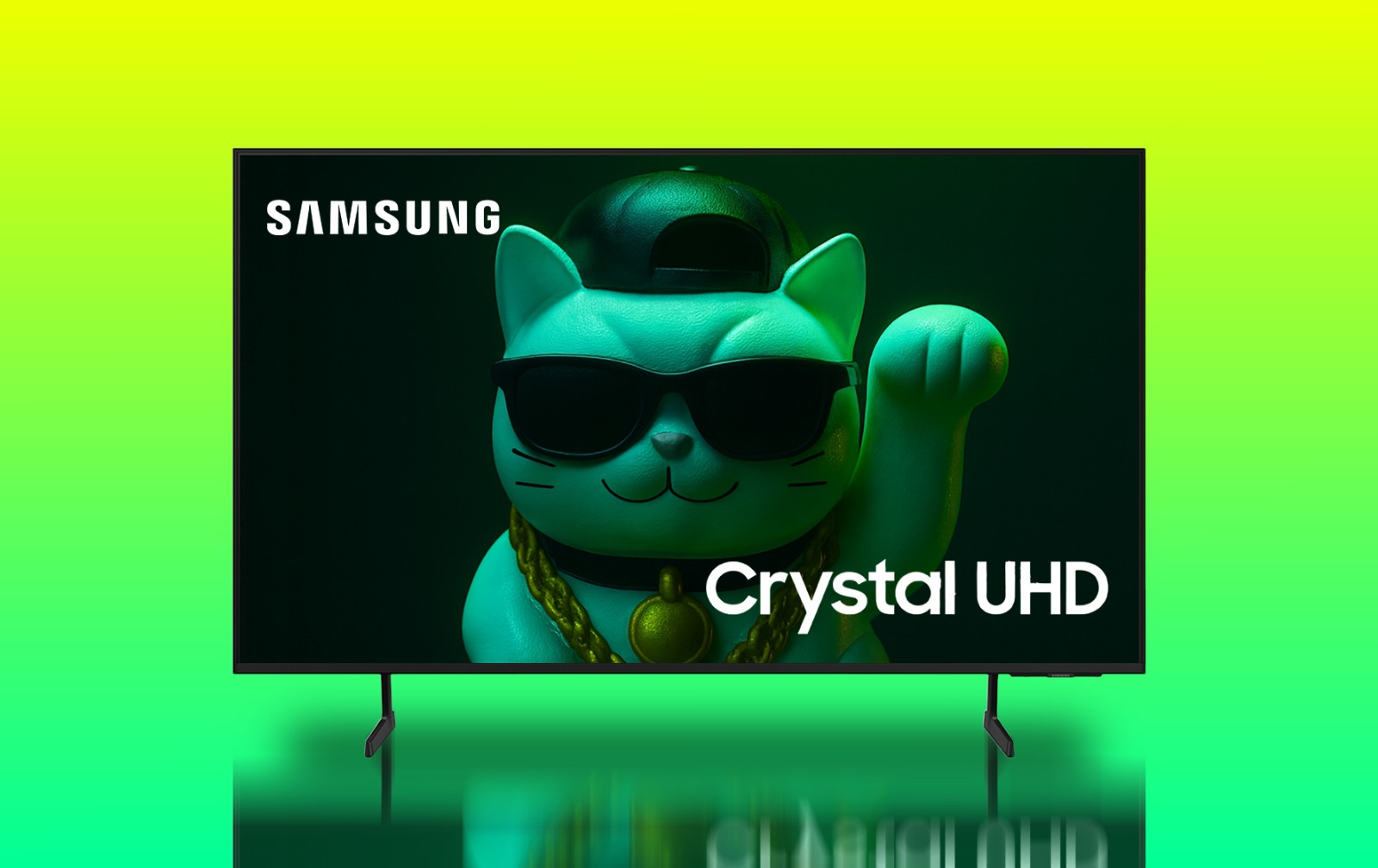 TV 65" SAMSUNG CRYSTAL UHD 4K TIZEN OS SMART