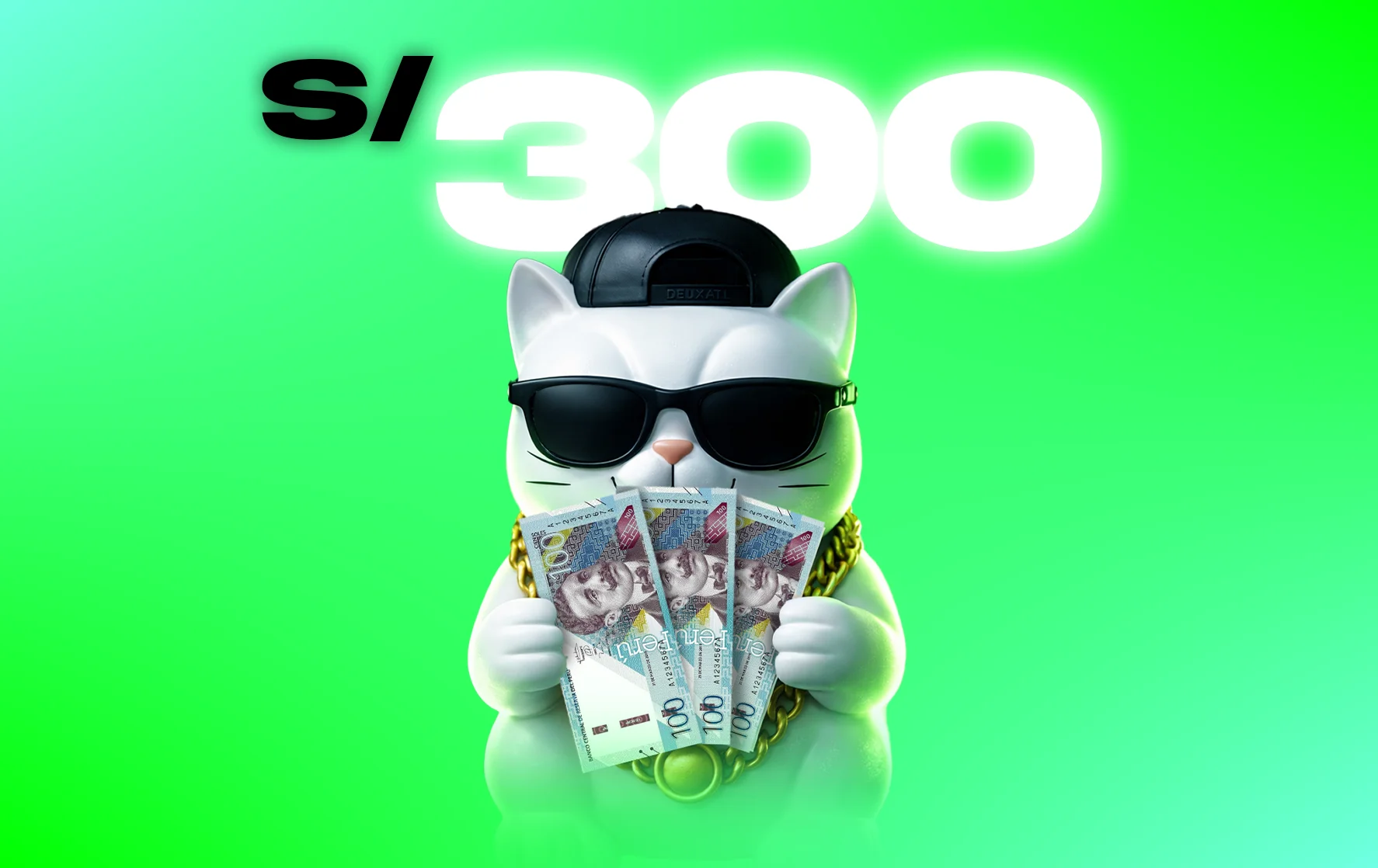 PREMIO EFECTIVO S/ 300